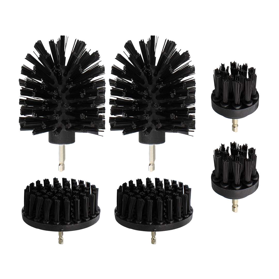 Hårda borrborstar 6-pack