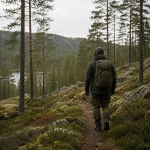 Balaklava med kamouflagemönster för friluftsliv