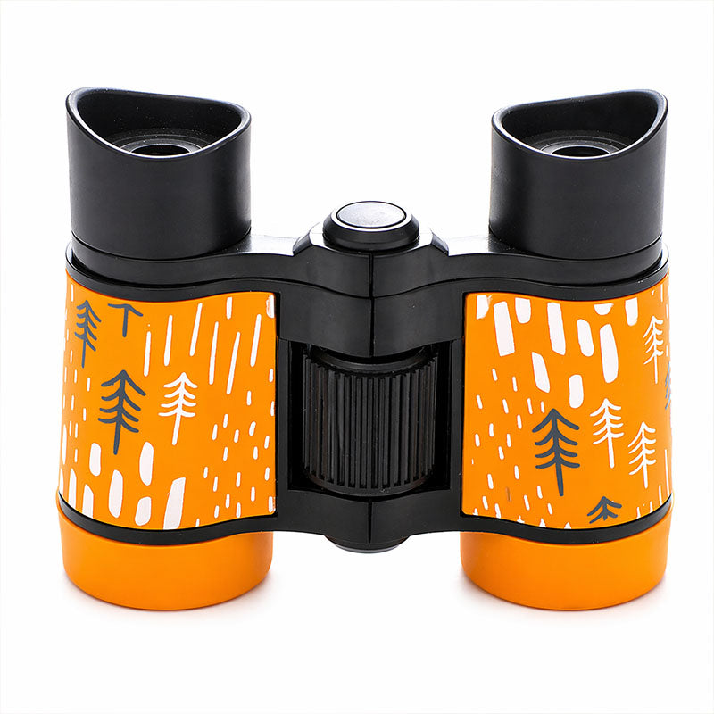 Barnkikare 4x30 för lek och naturutforskning Orange