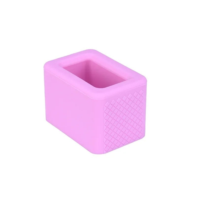 Bilbälteshållare för barn i silikon Rosa