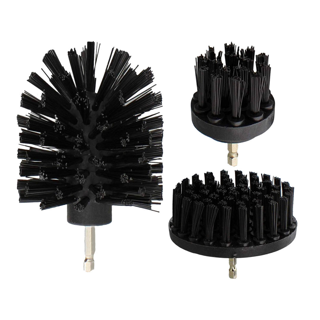 Hårda borrborstar 3-pack
