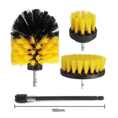 Medium borrborstar 3-pack med 150 mm förlängare