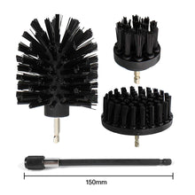 Hårda borrborstar 3-pack med 150 mm förlängare