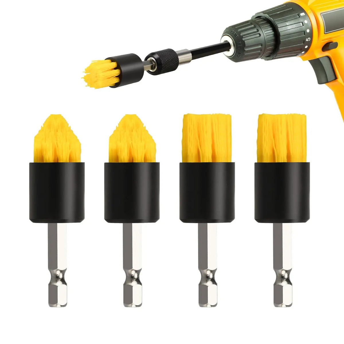 Mini borrborstar 4-pack