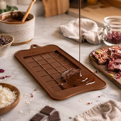 Chokladform i silikon för egna chokladkakor