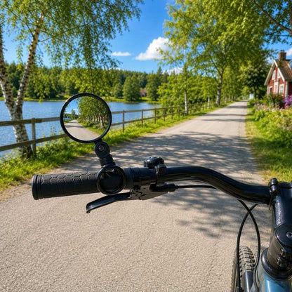 Cykelspegel för styre med justerbart fäste
