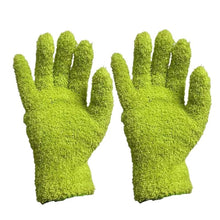 Dammhandskar i mikrofiber för rengöring