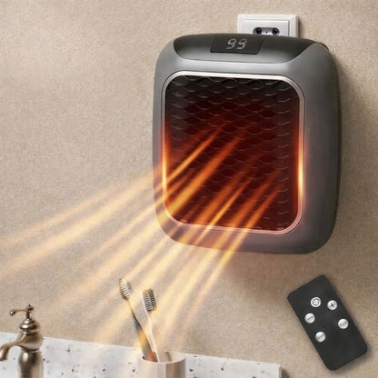 Elektrisk mini värmare med fjärrkontroll