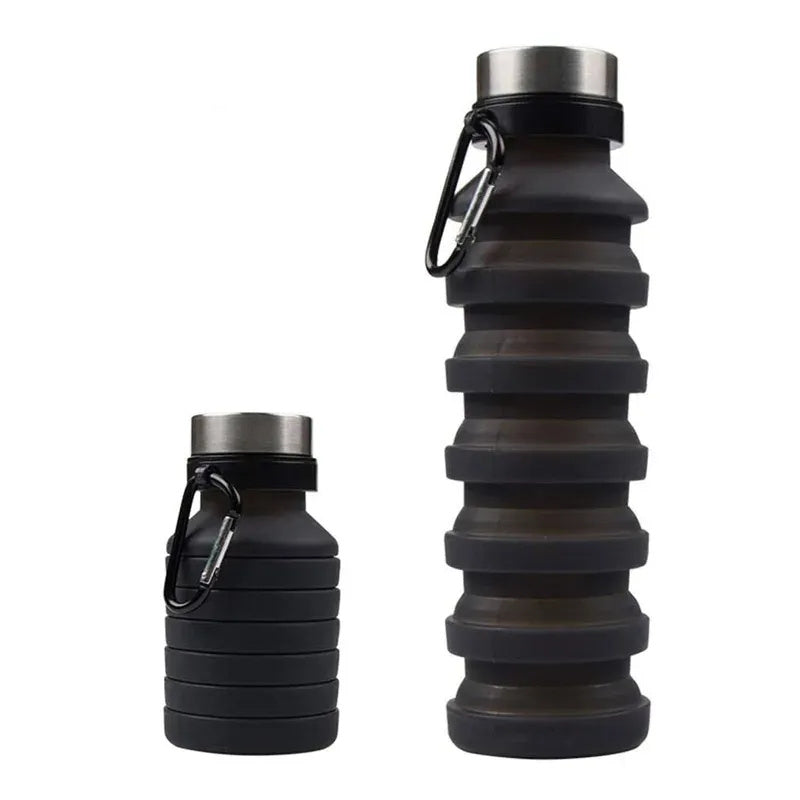 Expanderbar vattenflaska 550ml i silikon