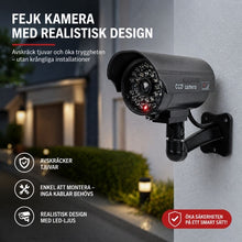 Fake kamera för avskräckande säkerhet utomhus