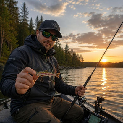 Fiskedrag Swimbait - Regnbåge