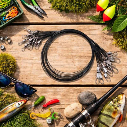Fisketafs med hake 20 cm 20-pack