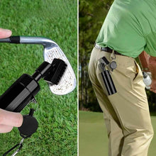 Golfborste med vattenbehållare