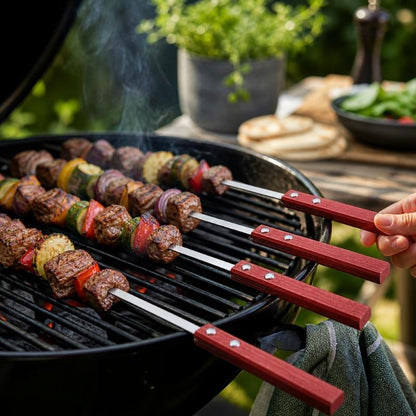Grillspett i rostfritt stål 50 cm