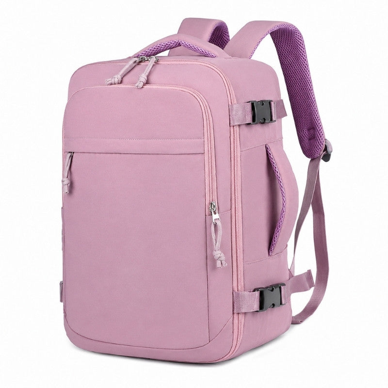 Handbagage ryggsäck för resa och weekend Rosa