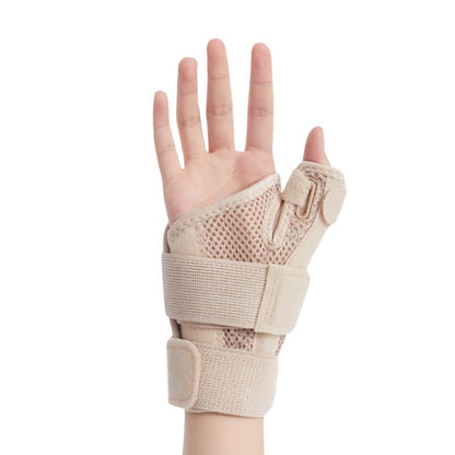 Handledsstöd med stabilisering för tummen Beige