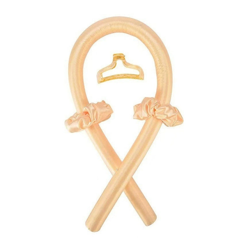 Heatless curls ribbon för värmefria lockar Champagne