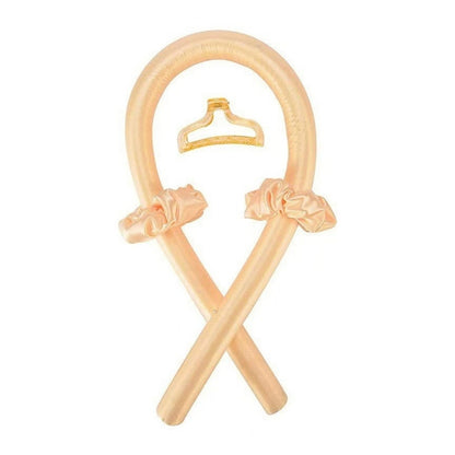 Heatless curls ribbon för värmefria lockar Champagne