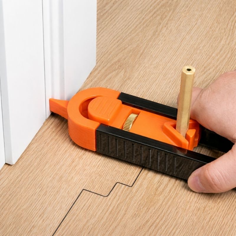 Konturmätare med lås för exakt formmätning