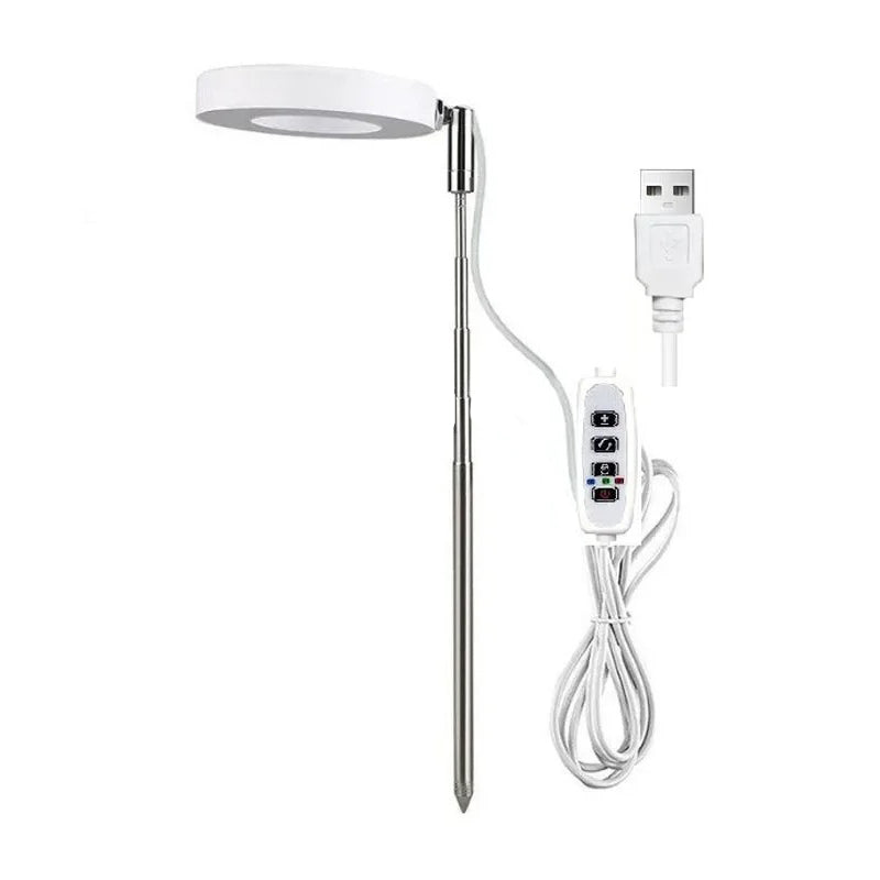 LED växtlampa - timer och dimmer för inomhusodling 1 ansluten