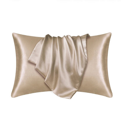 Lyxigt örngott 51x66 cm med slät och sval känsla Beige