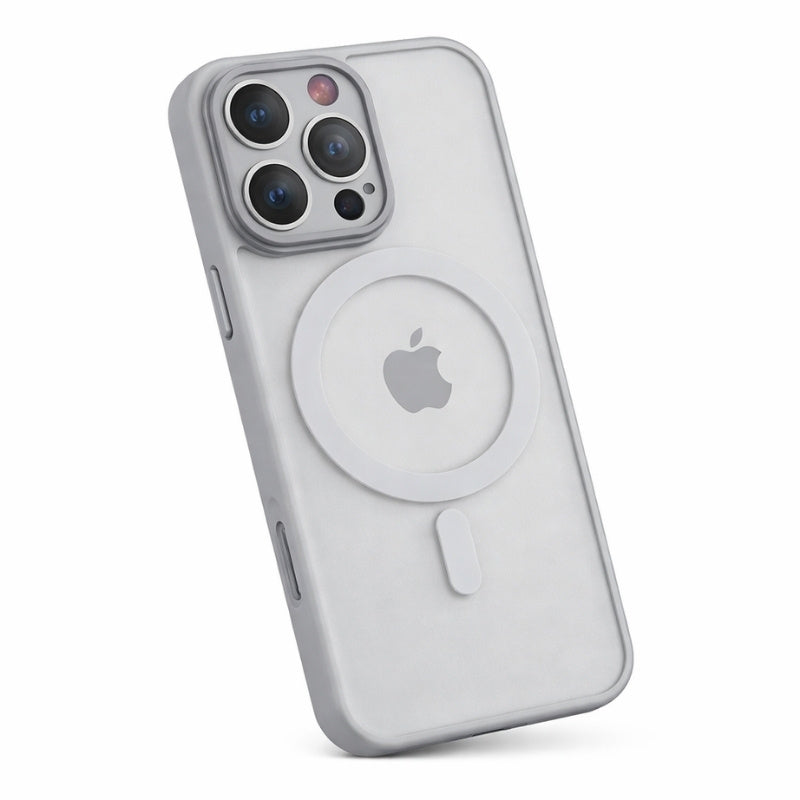 MagSafe mobilskal med stötdämpning för iPhone Genomskinlig