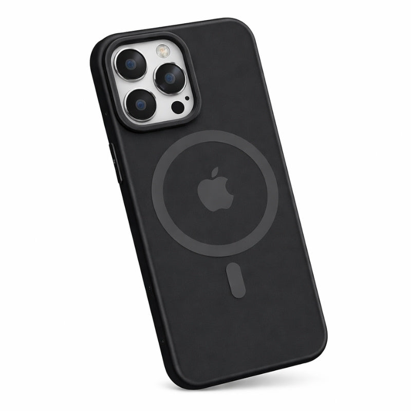 MagSafe mobilskal med stötdämpning för iPhone Svart