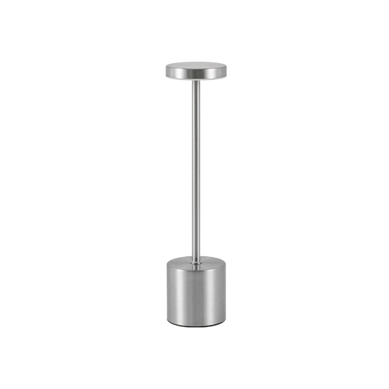 Modern skrivbordslampa uppladdningsbar Silver