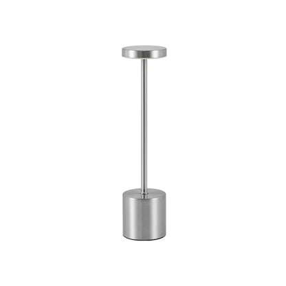 Modern skrivbordslampa uppladdningsbar Silver