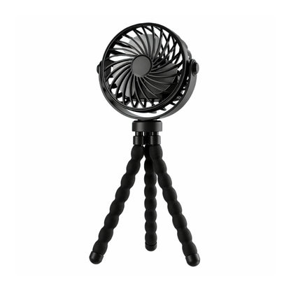 Portabel barnvagnsfläkt med flexibel tripod
