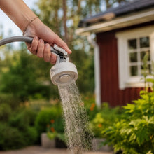 Portabel campingdusch med batteri