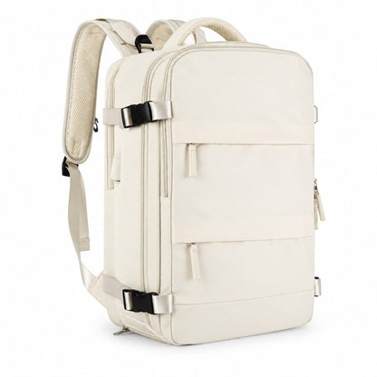 Reseryggsäck för handbagage och weekend Beige