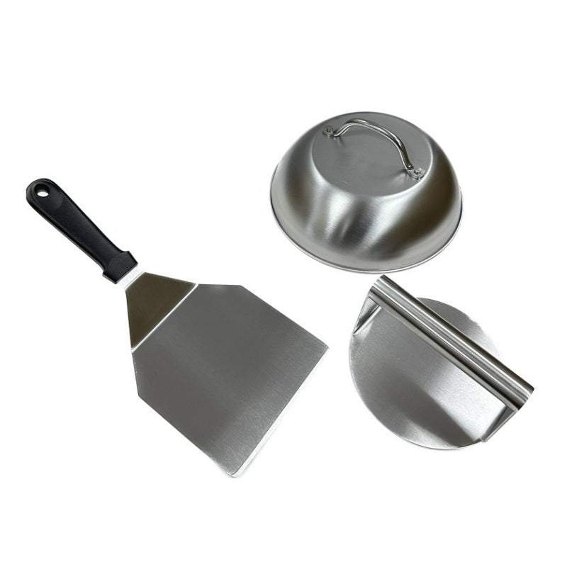 Smashburger-kit för grill och stekbord