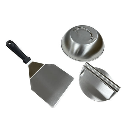 Smashburger-kit för grill och stekbord
