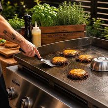 Smashburger-kit för grill och stekbord