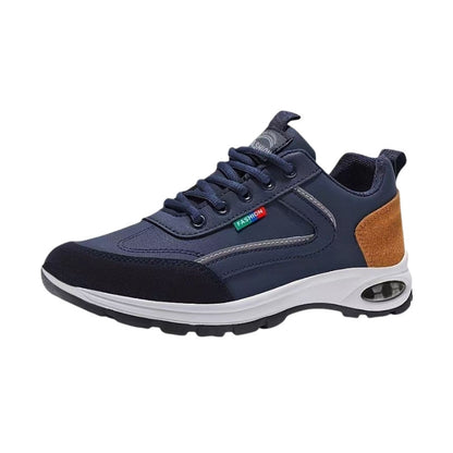 Sneakers med luftdämpad sula och grepp Mörkblå