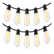 Solcellsdriven LED-ljusslinga 30 m