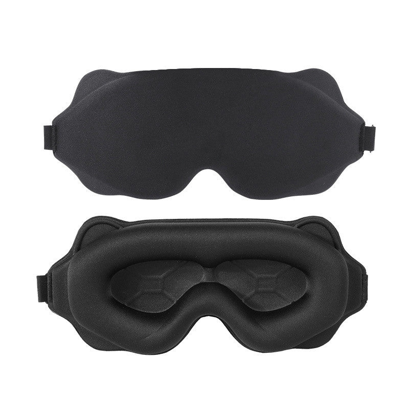 Sovmask med 3D-passform för total mörkläggning Svart