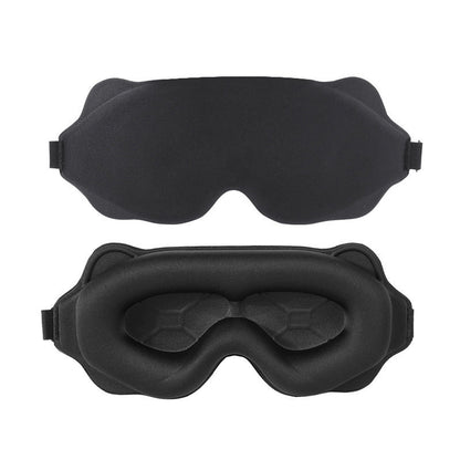 Sovmask med 3D-passform för total mörkläggning Svart
