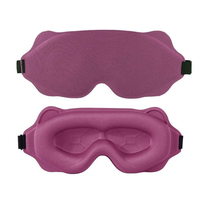 Sovmask med 3D-passform för total mörkläggning Roséguld