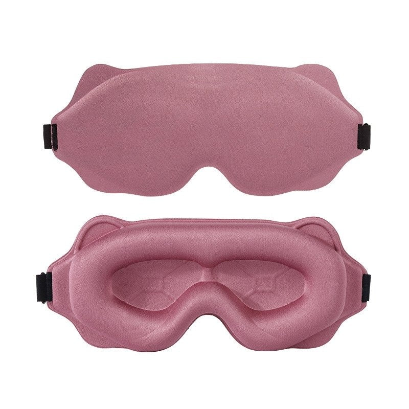 Sovmask med 3D-passform för total mörkläggning Rosé
