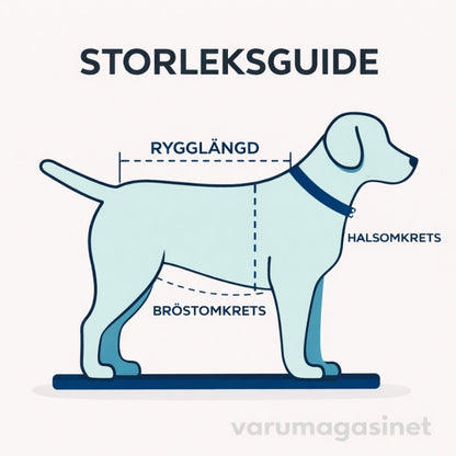 Kylande hundväst för varma sommardagar