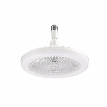 Takfläkt med led lampa och E27 sockel Vitt