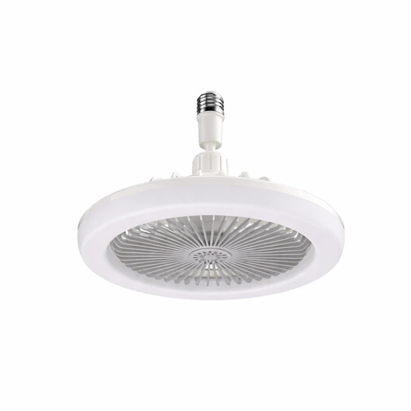 Takfläkt med led lampa och E27 sockel Grå