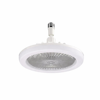Takfläkt med led lampa och E27 sockel Grå