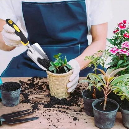 Trädgårdsspade för krukor och plantering