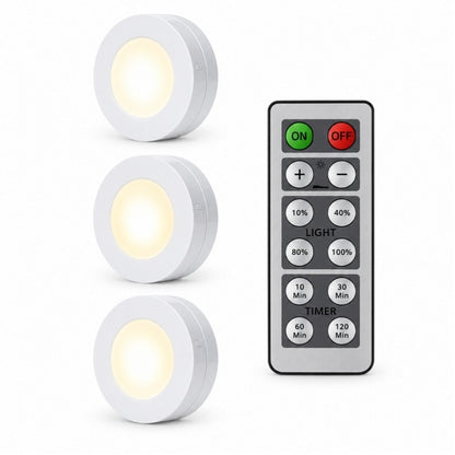 Trådlösa LED-ljuspuckar med fjärrkontroll - bild 1