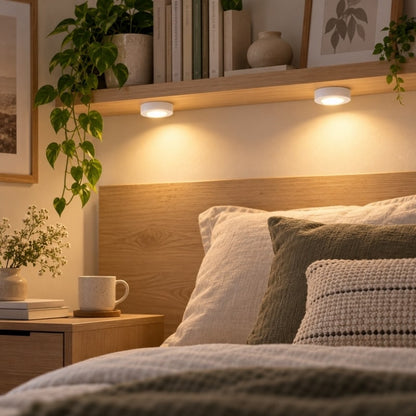 Trådlösa LED-ljuspuckar med fjärrkontroll - bild 6
