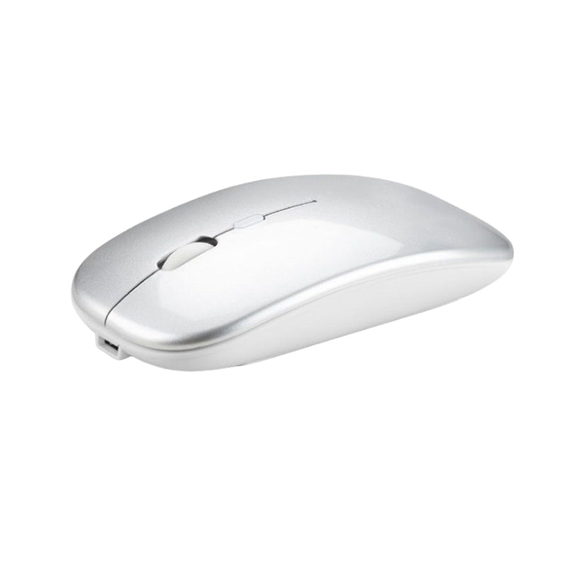 Trådlös datormus med slimmad design Silver Utan LED