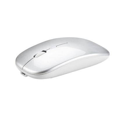 Trådlös datormus med slimmad design Silver Utan LED